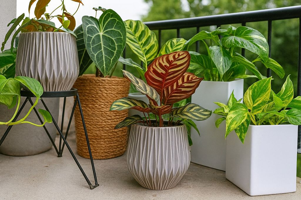 Rośliny cieniolubne do trudnych miejsc – jak ożywić warszawskie podwórka i balkony